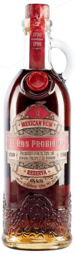 El Ron Prohibido Mexican Rum Reserva Solera 12 YO