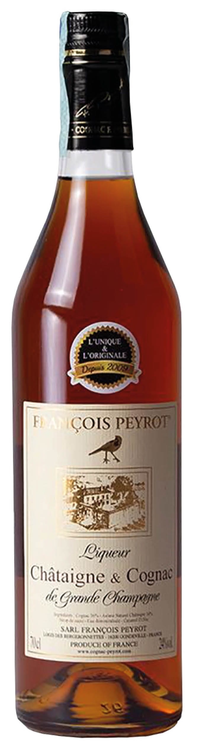 Liqueur Chataigne & Cognac Francois Peyrot