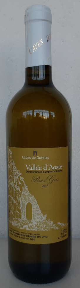 Vallée d'Aoste DOC Pinot Gris Caves de Donnas