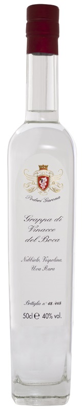 Grappa di vinacce del Boca Poderi Garona