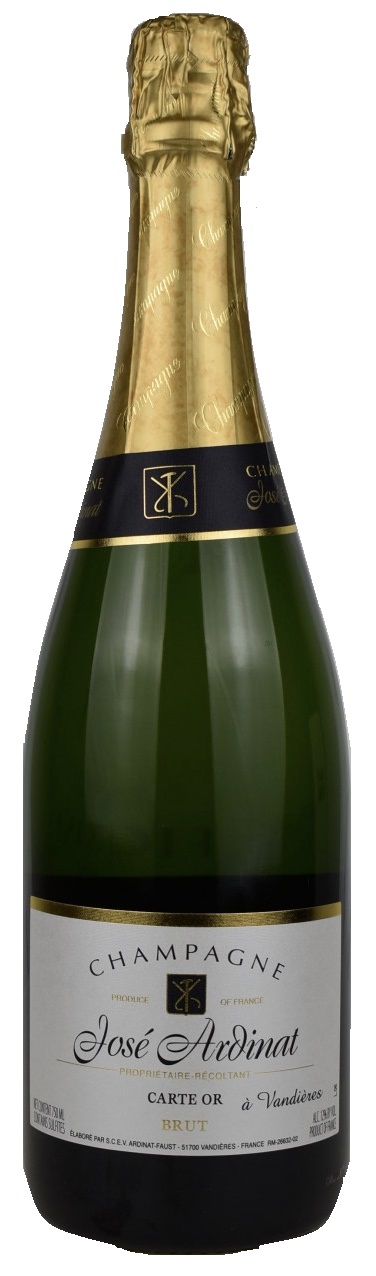 Champagne Carte Or brut José Ardinat