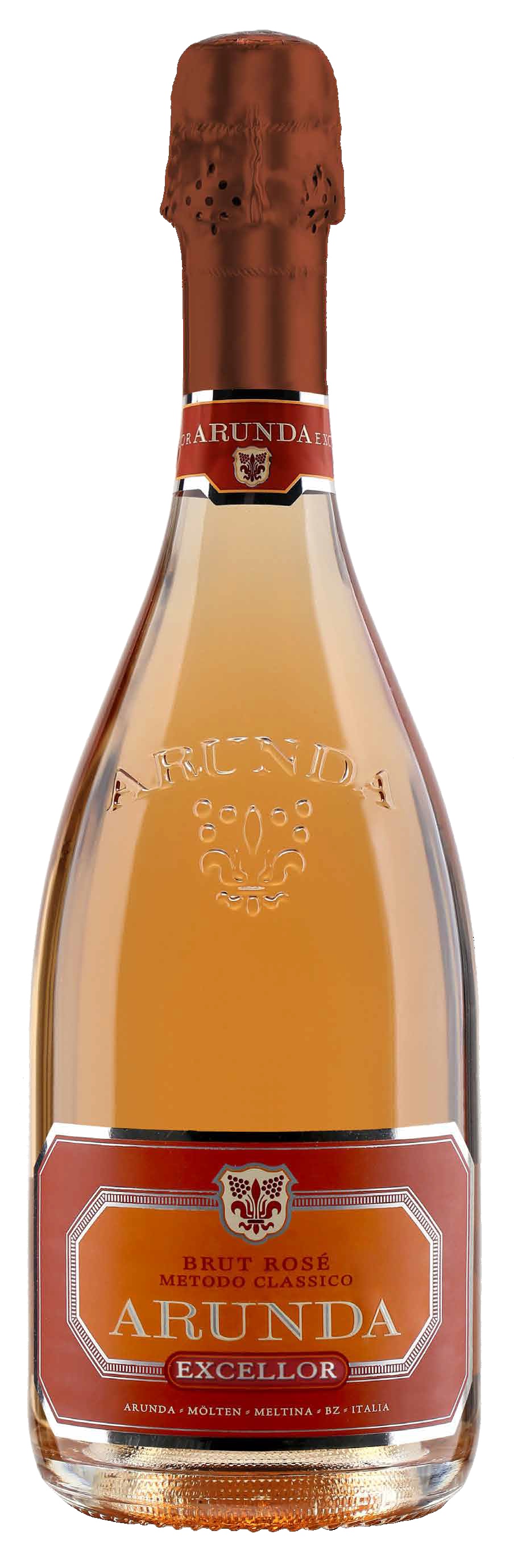 Excellor Brut rosé metodo classico Arunda