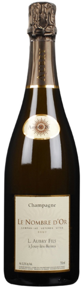 Champagne Le Nombre d'or brut Aubry