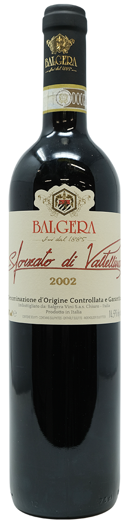 Sforzato di Valtellina 2002 DOCG Balgera