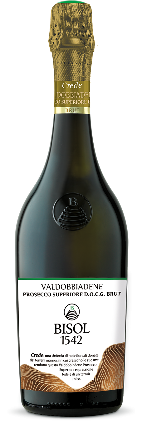 Crede Valdobbiadene Prosecco Superiore DOCG brut Bisol 1542