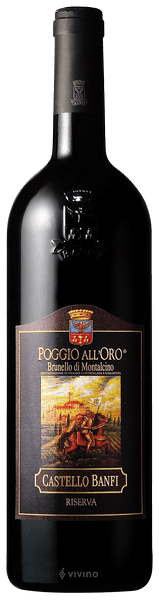 Poggio all'Oro 1993 Brunello di Montalcino DOCG Castello Banfi