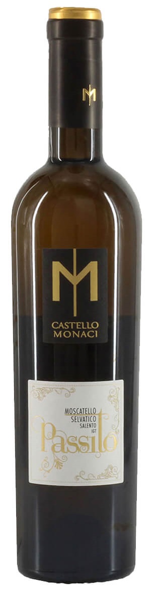 Moscatello selvatico Salento IGT passito bianco Castello Monaci