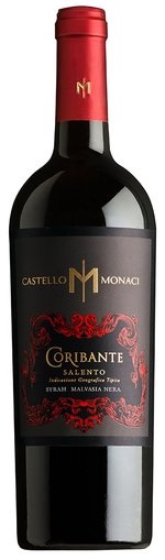 Coribante Salento IGT Syrah-Malvasia nera Castello Monaci