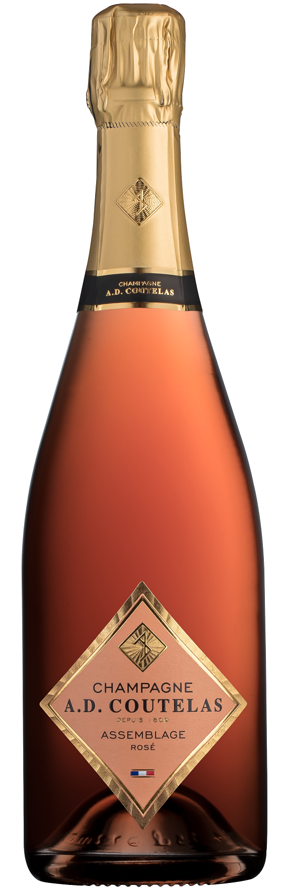 Champagne A.D.Coutelas Elixir Rosé