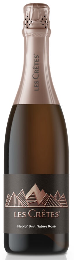 Neblù brut nature rosé Les Cretes