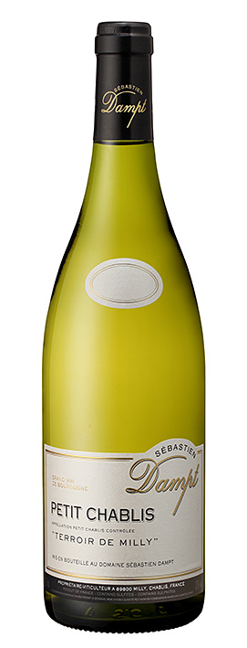 Petit Chablis AOC Terroir de Milly Sebastien Dampt