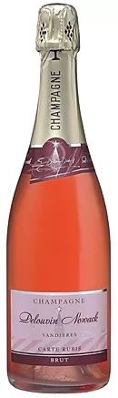 Champagne Carte Rubis brut rosé Delouvin Nowack