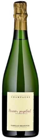 Champagne Meunier perpétuel extra brut Famille Delouvin