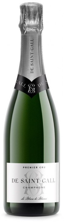 Champagne le Blanc de blancs brut premier cru De Saint-Gall