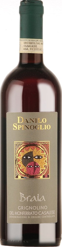 Braia Grignolino del Monferrato Casalese DOC Danilo Spinoglio