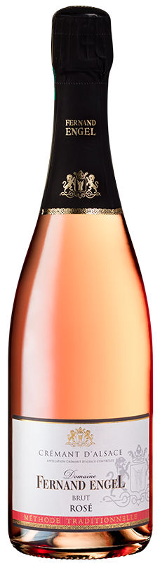 Cremant d'Alsace AOC brut rosé Fernand Engel