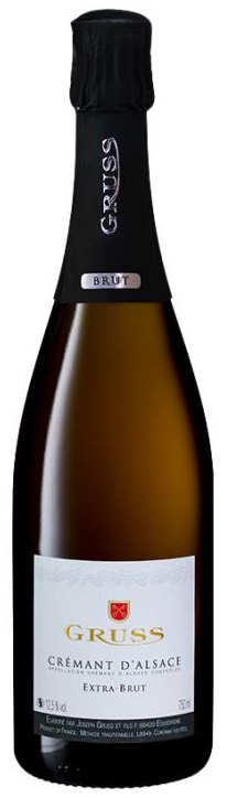 Cremant d'Alsace AOC extra brut Joseph Gruss