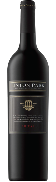 Shiraz Linton Park estate wine