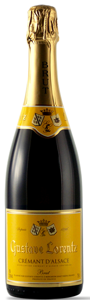 Cremant d'Alsace AOC brut Gustave Lorentz