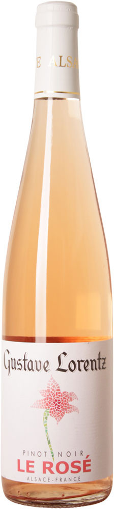 Le rosé Pinot Noir Alsace AOC Gustave Lorentz