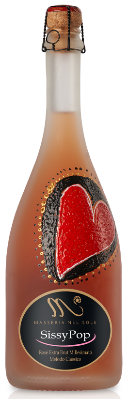 Sissy Pop rosé extra brut millesimato VSQ IGP Daunia metodo classico Masseria nel Sole