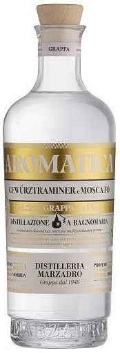 Grappa Aromatica - Gewurztraminer e Moscato Distilleria Marzadro