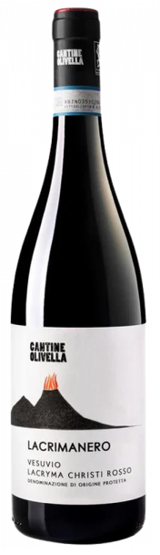 Lacrimanero Vesuvio Lacryma Christi rosso DOP Cantine Olivella