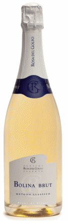 Bolina brut metodo classico Blanc de Blancs Rosa del Golfo