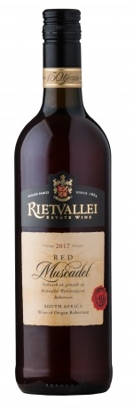 Red Muscadel Wine of Origin Robertson Rietvallei