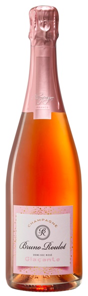 Champagne Glacante demi-sec Rosé Bruno Roulot