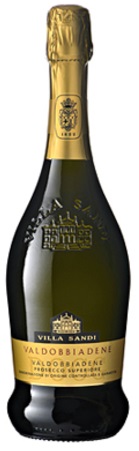 Valdobbiadene Prosecco superiore spumante DOCG Extra dry Villa Sandi