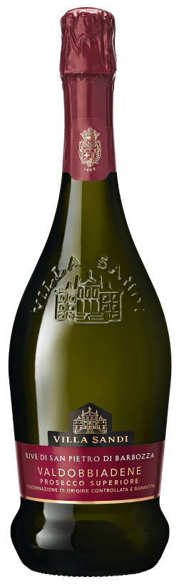 Valdobbiadene Prosecco superiore DOCG dry Rive di San Pietro di Barbozza Villa Sandi