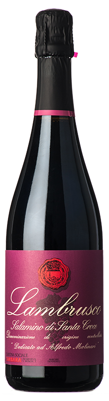 Lambrusco Salamino di Santa Croce DOC frizzante Cantina Carpi e Sorbara