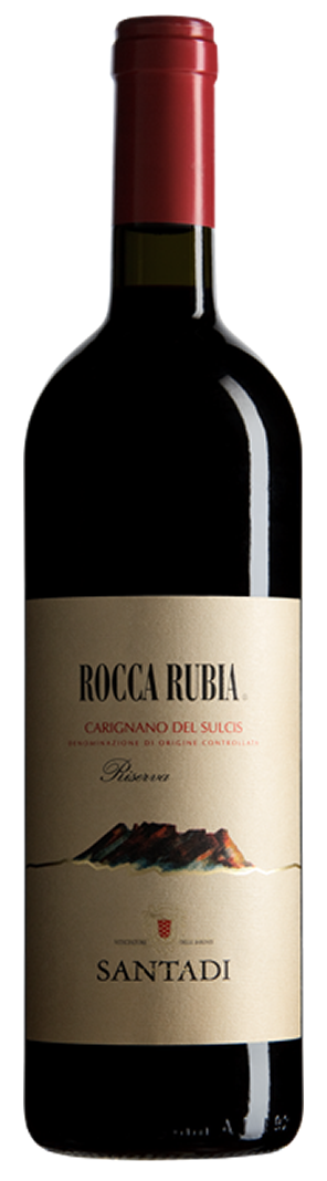 Rocca Rubia Carignano del Sulcis SOC riserva Cantina Santadi