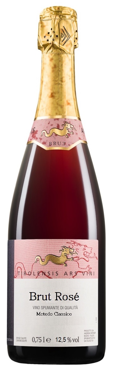 Brut rosé metodo classico Tirolensis Ars Vini