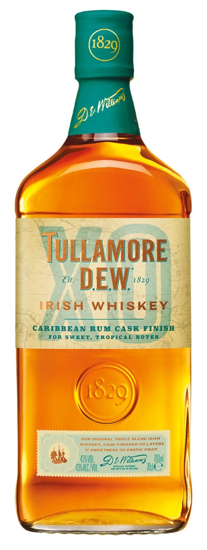 Irish Whisky  Tullamore D.E.W. caribbean rum cask finish 