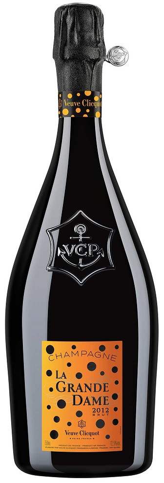Champagne Veuve Clicquot La Grande Dame brut 2012 edizione Yayoi Kusama