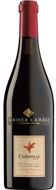 Codarossa Lambrusco Grasparossa frizzante Colli di Scandiano e di Canossa DOC Albinea Canali