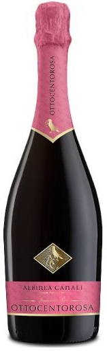 Ottocentorosa Lambrusco dell'Emilia IGT spumante Rosé extra dry Albinea Canali