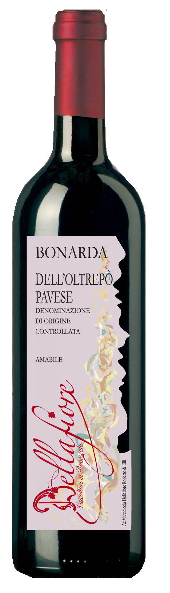 Bonarda dell'Oltrepò pavese DOC amabile Dellafiore