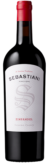 Zinfandel California red wine Sonoma County Sebastiani