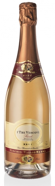 I tre Vescovi  rosé metodo classico Vinchio-Vaglio Serra